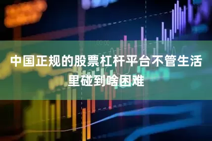 中国正规的股票杠杆平台不管生活里碰到啥困难